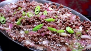 Pinoy Sizzling Ground Beef Sisig - Easy And Simple