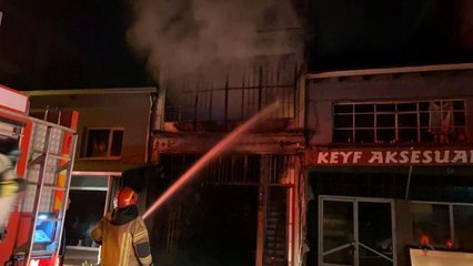 - Sünger deposu bir ayda 2 kez yandı