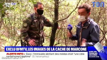 Cévennes : Les images de la planque de Valentin Marcone enfin dévoilées