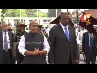US Secy Of Defence Visits Vigyan Bhawan In Delhi, Receives Guard Of Honour