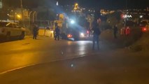 - İsrail güçleri, Şeyh Cerrah Mahallesine girişleri engellemek için beton bloklar yerleştirdi