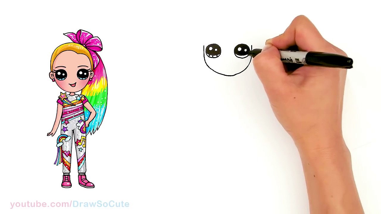 How To Draw Charli D'Amelio | Tik Tok Star - video Dailymotion