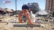 Filistinli 13 yaşındaki çocuk Gazze’den dünyaya rap şarkıya seslendi: Acıyı mı görmek istiyorsun, insanların yüzlerine bir bak