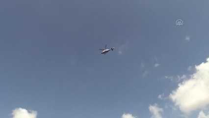 Helikopter destekli trafik denetimi yapıldı