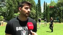 Beşiktaş'ın kalecisi Ersin Destanoğlu, DHA'ya özel açıklamalarda bulundu