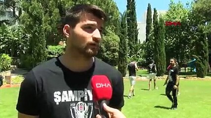 Beşiktaş'ın kalecisi Ersin Destanoğlu, DHA'ya özel açıklamalarda bulundu