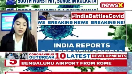 下载视频: India Reports Over 2.8 Lakh Fresh Covid Cases _ 4,106 Deaths In A Day _ NewsX