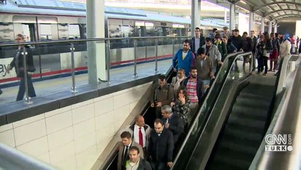 Marmaray saatleri normale döndü