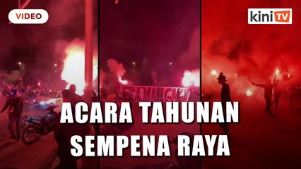 Himpunan di Parit Raja acara tahunan sempena raya