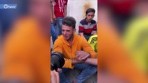 شاب يشيع جثمان خطيبته قبل شهريين من زفافهم بعد قصف إسرائيلي على غزة