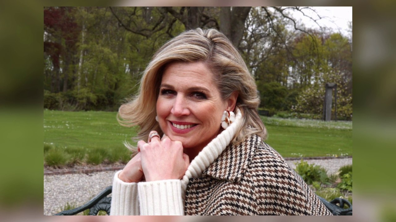 Máxima de Holanda celebra su 50 cumpleaños posando para el Rey Guillermo