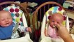 Cute twin babies fighting over pacifier_baby twins cute moments _funny kid