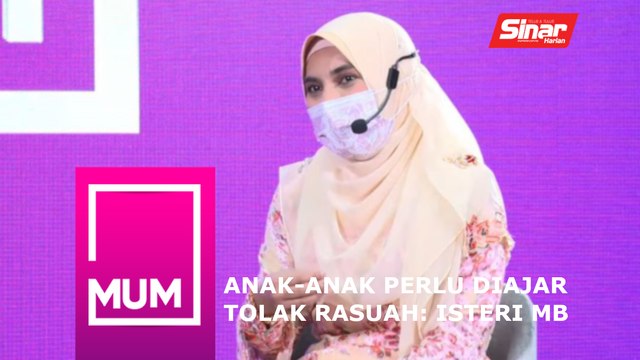 Anak-anak perlu diajar tolak rasuah Isteri MB
