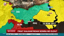 Fırat Kalkanı'ndan sonra harita nasıl değişti?