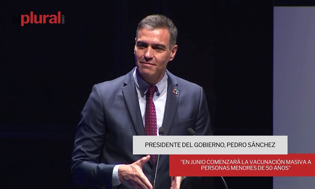 Sánchez anuncia que en junio comenzará la vacun...