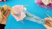 How To Make Barbie Clothes Diy Doll Dress Crafts ~ Ropa De Muñecas Poupée Vétement
