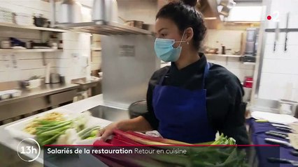Restauration : les salariés de retour en cuisine avant la réouverture