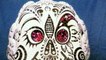 Skull Face For Halloween - Makeup Tutorial - Cirque Du Soleil
