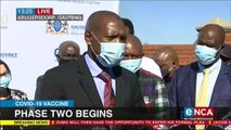 Phase 2 of the vaccination campaign begins