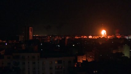 Nova noite de bombardeios israelenses em Gaza