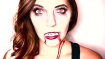 Vampire Makeup Tutorial - Vampire Diaries Inspired Halloween Look