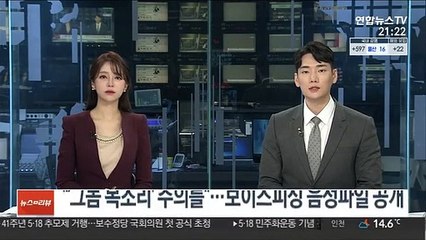 "'그놈 목소리' 주의를"…보이스피싱 음성파일 공개