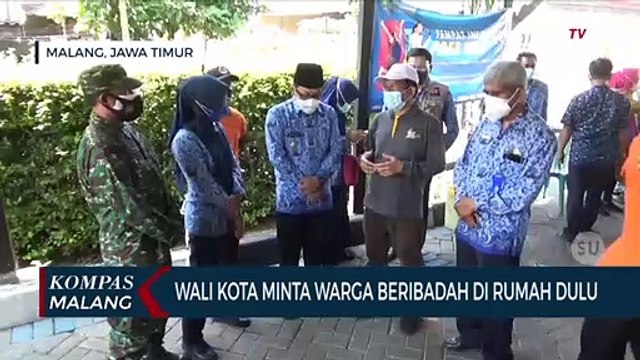 Klaster Tarawih, Wali Kota Malang Minta Warga Beribadah di Rumah Sementara Waktu