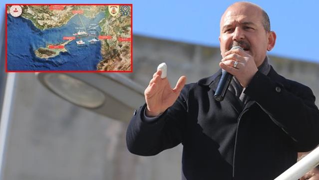 Soylu, Büyük başarıya imza atıldı diyerek duyurdu: Suriye açıklarında 1,5 tonun üzerinde esrar ele geçirildi