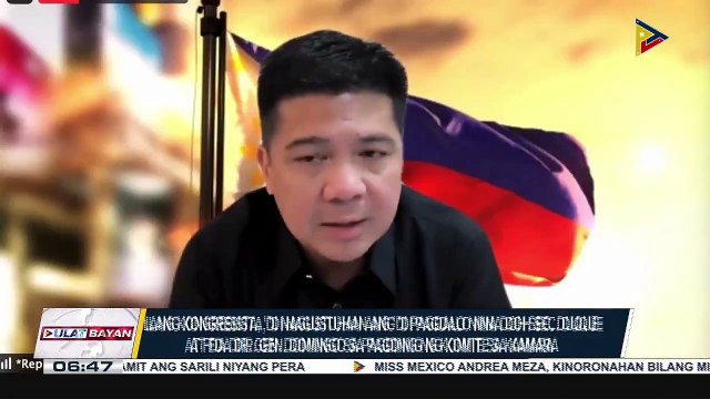 Ilang kongresista, 'di nagustuhan ang 'di pagdalo nina DOH Sec. Duque at FDA Dir. Gen. Domingo sa pagdinig ng Komite sa Kamara; Sec. Duque, nagpaliwanag