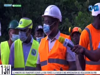 RTG/ Le Ministre des transports scrute la voie ferrée à la faveur d’une imprégnation des réalisations du PRN