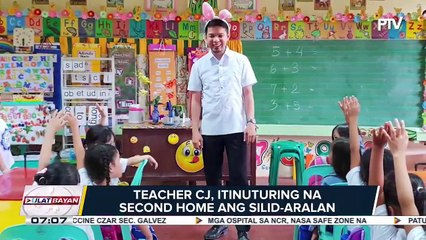 Silid-aralan sa paaralan sa Zamboanga del Norte, nagkaroon ng bonggang makeover sa tulong ng isang guro