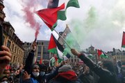 Lille : une banderole avec une croix gammée lors d’une manifestation pro-Palestiniens