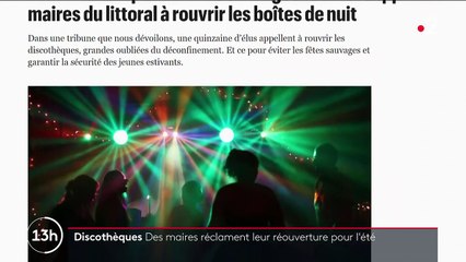 Déconfinement : des maires réclament la réouverture des discothèques pour l'été