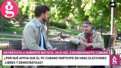 Roberto Batista: 'El problema de Cuba es de los cubanos y se resolverá entre nosotros'