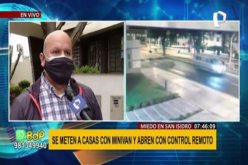 Robo en edificio de San Isidro: ladrones habrían clonado control remoto para ingresar a cochera