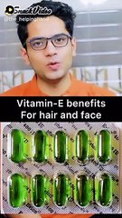 Benefits of Vitamin E for face and hair