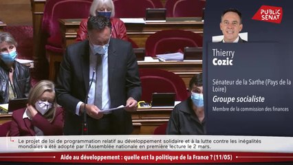 Aide au développement : quelle est la politique de la France ? - En séance (17/05/2021)
