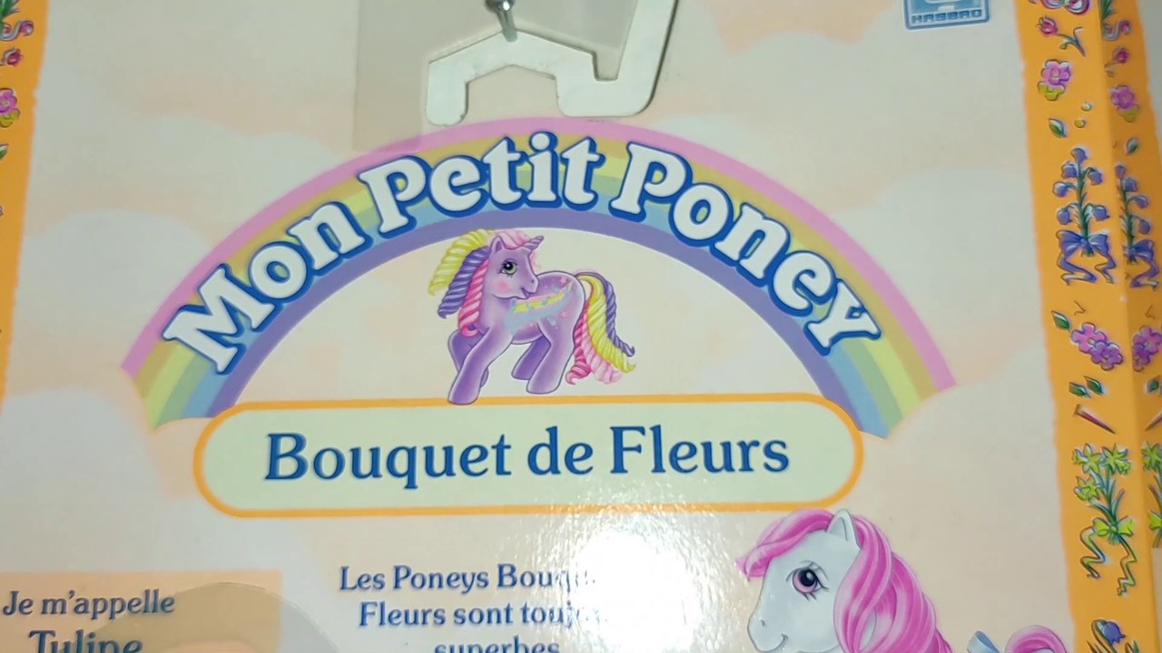MON PETIT PONEY-BOUQUET DE FLEURS