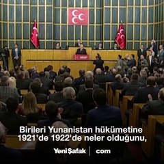 'Yunanistan tekrar denize dökülmek istiyorsa, Türk milleti hazır'