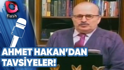 Büyük Düşünür Ahmet Hakan'dan Tavsiyeler!