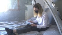 Reportage - Marion Borras se prépare pour les JO de Tokyo dans une tente hypoxique