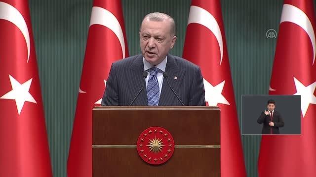 Cumhurbaşkanı Erdoğan: Salgının başladığı günden bu yana 661 milyar liralık kaynağı insanımızın emrine vermiş olduk