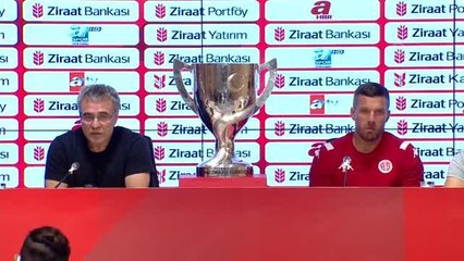 Ersun Yanal: "Bu finali kazanarak Antalyaspor'a bir ilki yaşatacağımıza inanıyorum"