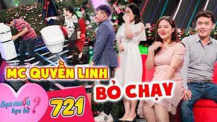Bạn Muốn Hẹn Hò 721 | Gặp cô gái HƠN 1 TUỔI, chàng trai THẲNG THẮN TỪ CHỐI phũ phàng vì không thích