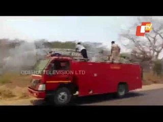 Massive Fire Breaks Out In Rajasthan’s Forest