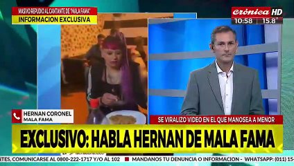 El líder de Mala Fama se defendió de las acusaciones de acoso infantil