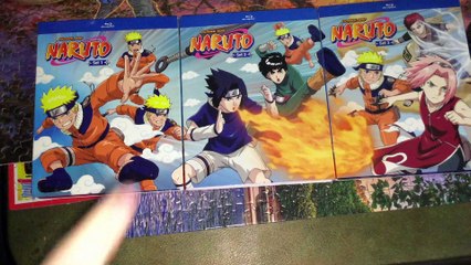 Naruto Blu-Ray Set 3 Unboxing