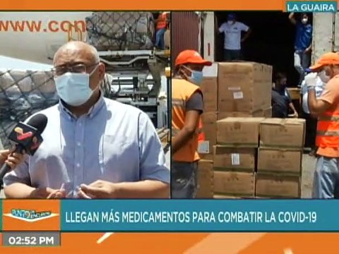Arriban a Venezuela 25 toneladas de insumos médicos provenientes de China para combatir la COVID-19