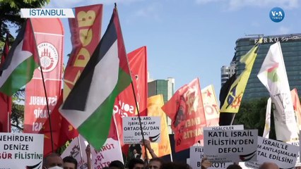 İstanbul’da İsrail Protestoları Devam Ediyor