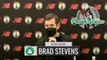 Brad Stevens Shootaround Interview | Celtics vs Wizards